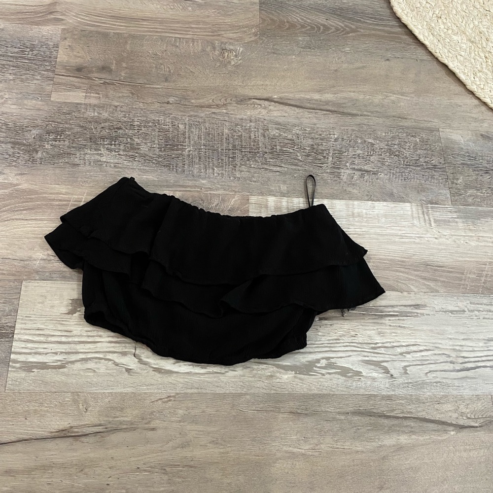 Forever 21 black crop top small